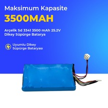 Arçelik Sd 3341 3500 Mah 25.2v Dikey Süpürge Batarya