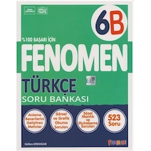 Fenomen 6. Sınıf Türkçe B Soru Bankası