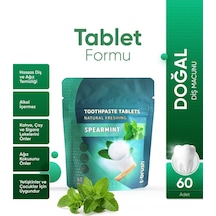 Tbrush Smokers Beyazlatıcı Activated Charcoal&Nane Aromalı Diş Macunu Tableti - 60Tablet