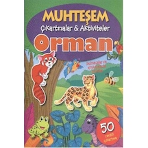Muhteşem Çıkartmalar - Aktiviteler Orman- Parıltı Yayınları
