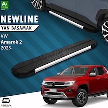 S-dizayn Vw Amarok 2 Newline Krom Yan Basamak 203 Cm 2023 Üzeri A+ Kalite