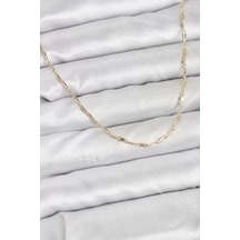 Cm 14k Gold Renk Pirinç Ataç Zincir 60 Cm Kadın Kolye - Tj-bko10928 Çok renkli 24914365