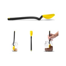 Mini Supoon Silikon Kaşık, Sarı