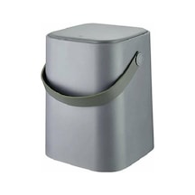 Tuffex Çöp Kovası Sihirli 8lt Büyük Antrasit Tp693-16 Gri