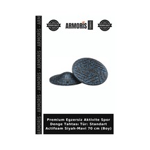 Premium Egzersiz Aktivite Spor Denge Tahtası Tür: Standart Actifoam Siyah-mavi 70 Cm Boy Siyah - Mavi