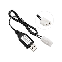 Powermaster Pm-33598 9.6v Ni-cd 250ma Usb Şarj Kablosu Ket-2p Tamiya Soketli 30cm