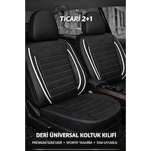 Ford Kuga 2017-2019 2+1 Uyumlu Deri Koltuk Kılıfı Jetdrive Serisi