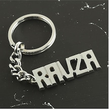 Ravza - 606 - - Nazblsmm - İsimli Anahtarlık Çok Renkli