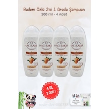4 Al 3 Öde Hacı Şakir Badem 2si 1 Arada Şampuan Besleyici 500 Ml Ve Rosıe