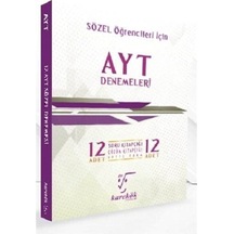 AYT Denemeleri 12 Adet (Sözel Öğrencileri İçin) / Kolektif