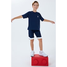 U.s. Polo Assn. Erkek Çocuk Lacivert Bermuda Takım 5274-49765 Lacivert