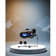 500 Metre İnterkom Mesafeli Kask Kulaklığı Bluetooth 5.3