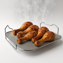 3000 Serisi Hava Fritöz Uyumlu Buhar Pişirme Aparatı, 304 Paslanmaz Çelik