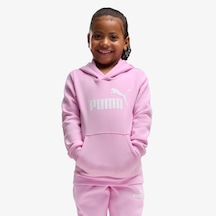 Puma Essential No.1 Logo Çocuk Pembe Eşofman Takımı 685238 Çok Renkli