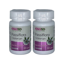 Nutrivita Nutrition Passiflora Valerian 2x60 Tablet Kedi Otu