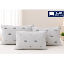 3lü Set Lüx Medikal Ortopedik Visco Dolgulu Yastık 50x70 Çok Renkli