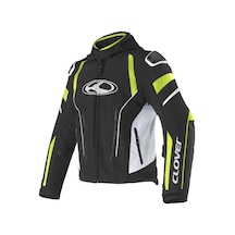 Clover Rainblade-3 Wp Korumalı Motosiklet Montu Siyah Sarı