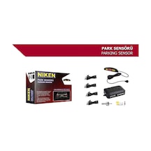Park Sensörü Led Ekran Ses İkazlı Gri