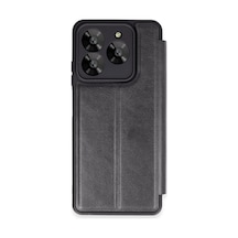 General Mobile Era 50 Kılıf Flip Cover - Siyah -