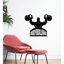 Bk Home Body Building Tasarımlı Duvar Sticker-1
