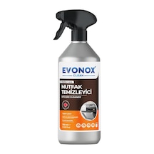 Evonox Clean Ultra Güçlü Mutfak Yüzey Temizleyici Ve Yağ Sökücü - Limon Kokulu Sprey 750 Ml 10'lu Set