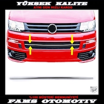 Vw T5 Multivan Krom Ön Tampon Çıtası 2010-2015 P.Çelik