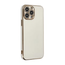 Newface - 790 - İphone 14 Pro Max Kılıf Volet Silikon - Kmrsfres - - Beyaz