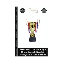 Özel Seri 2067-b Kupa 38 Cm İçecek Bardaği Hediyelik Sıcak Bardak Diğer