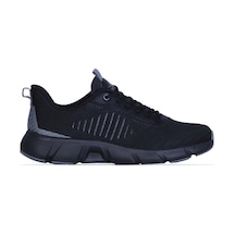 Lescon Meru Flex Siyah Erkek Sneaker Spor Ayakkabı Siyah