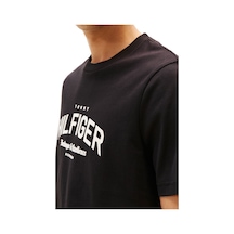 Tommy Hilfiger Erkek T-shirt Siyah