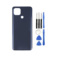 Oppo A15 Uyumlu Arka Pil Kapağı Siyah + Tamir Seti Çok Renkli