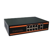 Senseı Poe-8022-150w 8x10/100+2x Gıgabıt Uplınk 150w 250 Metre Poe Swıtch