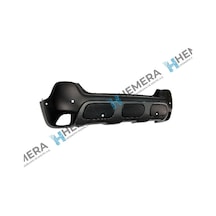 Pulo P2-c3a176-a Arka Tampon Komple Mat Sıyah 6 Sensor Delıklı C3 Aırcros 17