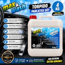 4 Kg Torpido Parlatıcı Süt Profesyonel Araç İçi Plastik Koruyucu Ve Parlatıcı Oto Kuaför Ürünü 1