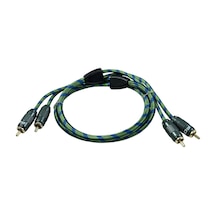 For-x Ofc Rca Kablosu 1 Metre For-x X-1122g-1m Profesyonel %100 Bakır Amfi Rca Kablosu - 1 Metre