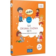 Parıltı 1. Sınıf Elakin Ilk Okuma Yazma Seti 10 Kitap Set 2021081611211