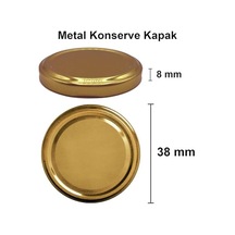 250 Ml Metal Kapaklı Meyve Suyu, Meşrubat, Limonata Şişesi 250 Cc Cam Şişe 6 Adet Altın/gold