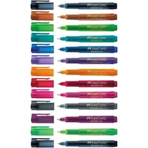 Faber Castell 10 Renk Broadpen Keçeli Kalem 0.8 Mm