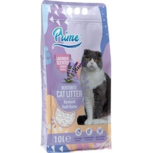Prime Lavanta Kokulu Topaklaşan İnce Bentonit Kedi Kumu 10 L