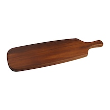 Oval Kenarlı Saplı Tahta 20x80 Cm