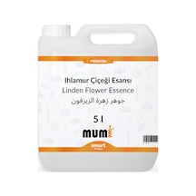 Premium Ihlamur Çiçeği Mum Esansı 5 Litre Şeffaf