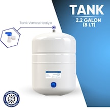 8 Litre Metal Tank 2.2 Galon Su Arıtma Tankı