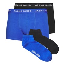 Jack & Jones İç Giyim Paketi - David 12252641 Mavi