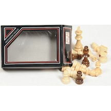 Ahşap Satranç Taşı No:3 Orta Boy