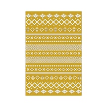 Kartela Halı Nera Halı Kaymaz Taban Makinede Yıkanabilir Halı Hardal Sarısı - 180 X 270 Cm