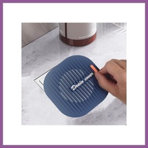 Bezos Süzgeçli Lavabo Gider Koruyucu Mat Gri Rengaren Standart