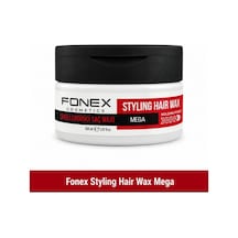Fonex Styling Hair Wax Mega Sert Parlak Kırmızı Parfüm Kokulu 150 Ml