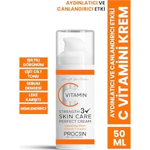 Aydınlatıcı Ve Canlandırıcı Etkili C Vitamini Krem 50 Ml