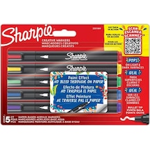 Sharpie Markör Akrilik Yuvarlak Uç 5 Li Blister Yuvarlak Uç Akrilik Markör