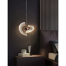 Luxury Modern Crystal Sarkıt Led Avize Gold Sarı Gold